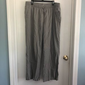 Old navy xl linen rayon pants